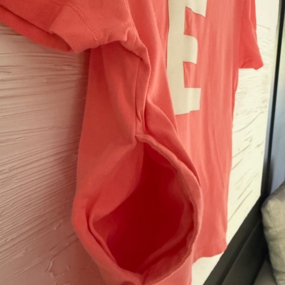 Essentials Kids Coral T-Shirt Dress | Size 6/7 - Picture 8 of 10